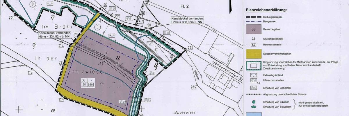 Ulrichstein Holzwiese Karte B Plan